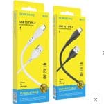 کابل تبدیل USB به Type-C بروفون مدل BX51