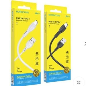 کابل تبدیل USB به Type-C بروفون مدل BX51