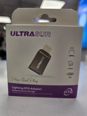 مبدل USB OTG لایتنینگ اولتراسور به آیفون - تصویر 2