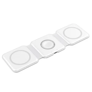شارژر بی سیم مدل 3in1 magnetic wireless charger-۲
